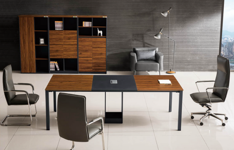 ANGLE SERIES 8 SEATER CONFERENCE TABLE